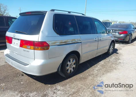 2004 Honda Odyssey Ex-L from USA, damaged, VIN 5FNRL18964B020039